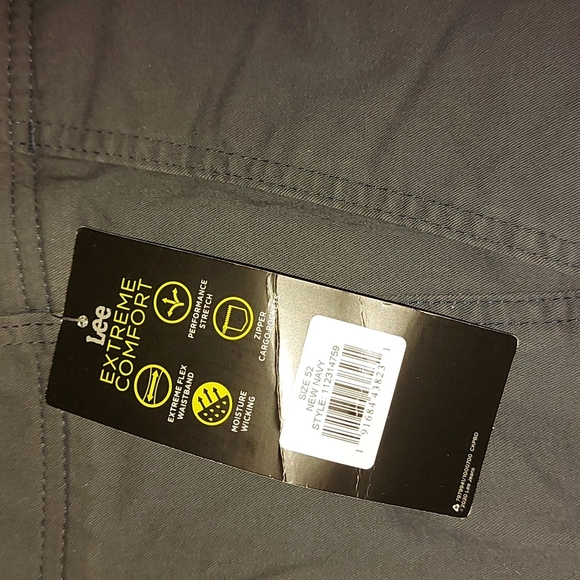 BNWT Lee Mens Big & Tall Performance Series Extreme Comfort Welt Cargo Short - Picture 8 of 11